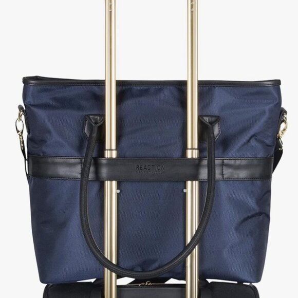 Kenneth Cole Reaction Chelsea Chevron 15" Laptop & Tablet Business Tote - Picture 9 of 12